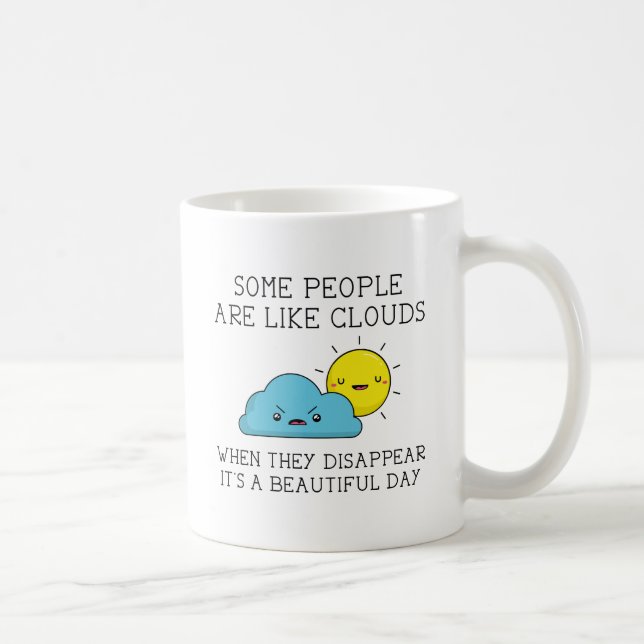 Mug Nuages de gens (Droite)