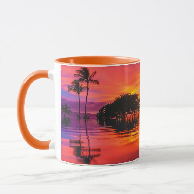 Mug Nuages majestueux et réflexion (Gauche)
