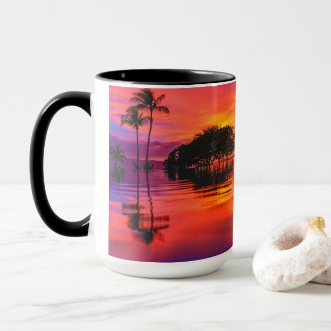 Mug Nuages majestueux et réflexion (Avec donut)