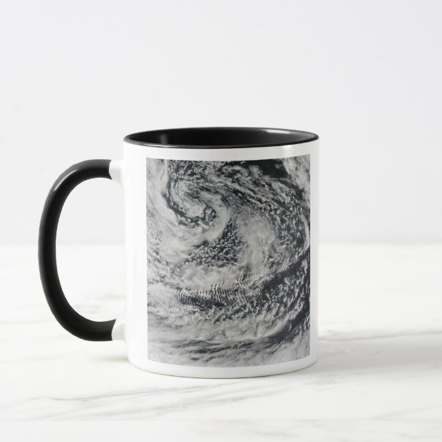 Mug Nuages ondulés en forme de navire 2 (Gauche)