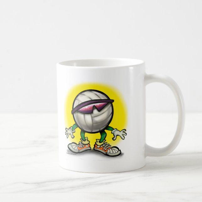 Mug Nuances de volleyball (Droite)