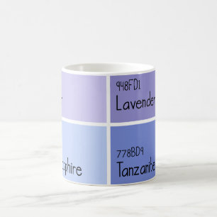 Mug Nuancier de peinture violette