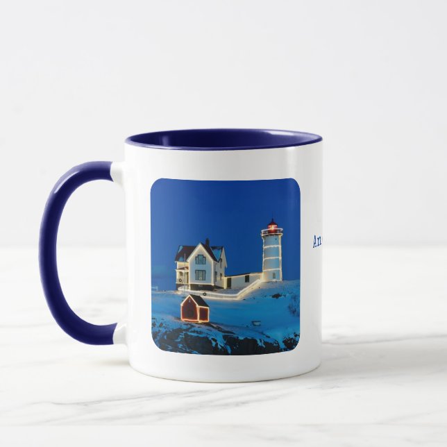 Mug Nubble Christmas Lighthouse (Gauche)