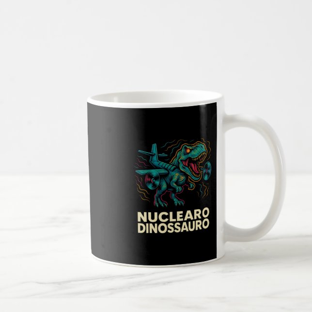 Mug Nuclearo Dinossauro - Funny Italian Brainrot Kids  (Droite)