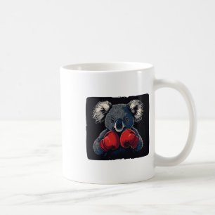 Mug Nuit De Combat Avec L'Ours De Koala En Gants Costu