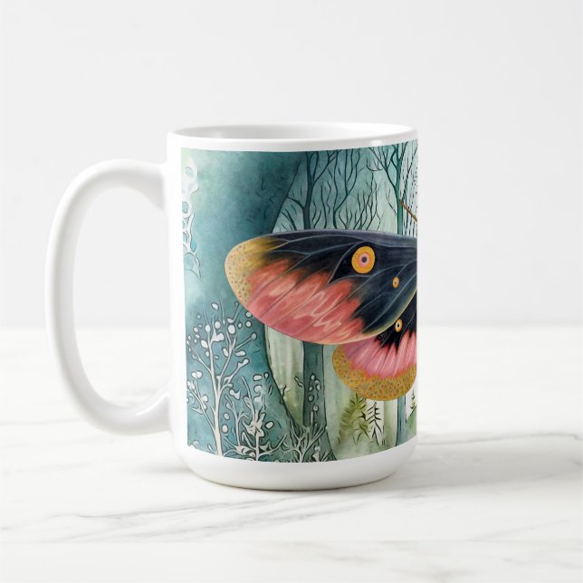 Mug Nuit de la forêt de Moth Rose (Gauche)