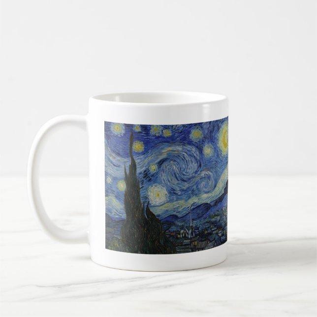 Mug Nuit étoilée par Van Gogh (Gauche)