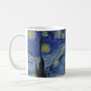 Mug Nuit étoilée, peinture à l'huile, Vincent Van Gogh