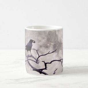 Mug Nuit gothique d'imaginaire de Raven de corneille