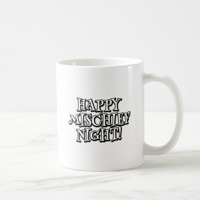 Mug Nuit heureuse de préjudice ! (Droite)