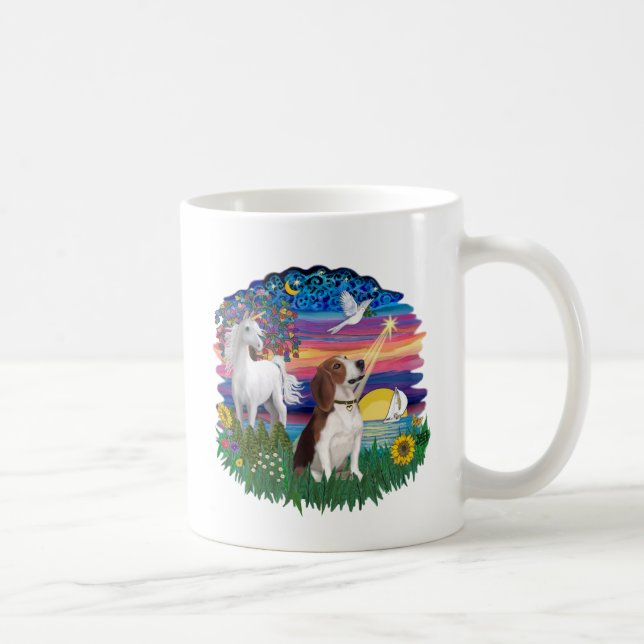 Mug Nuit magique - Beagle 2 (Droite)