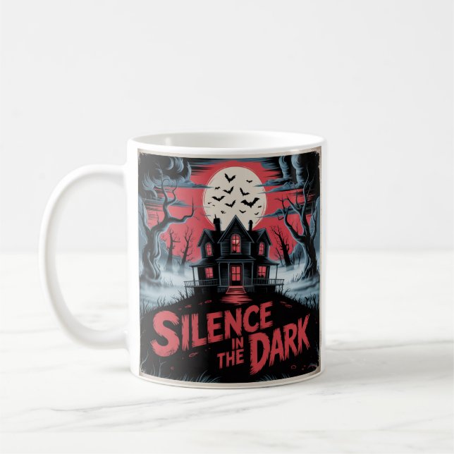 Mug Nuit Silencieuse Hantée (Gauche)