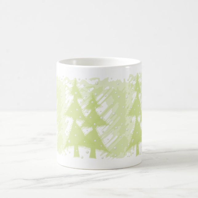 Mug nuitée enneigée grunge (Centre)