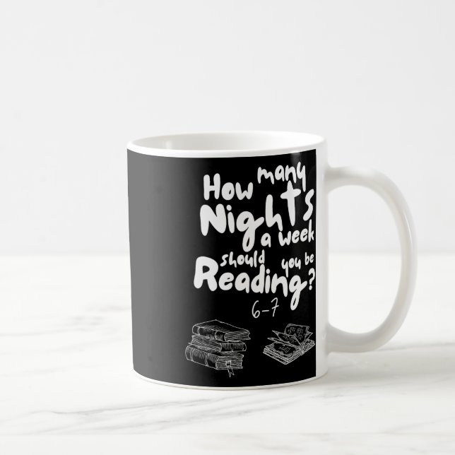 Mug Nuits de lecture 6-7 Mème Prof d'anglais Amoureux  (Droite)