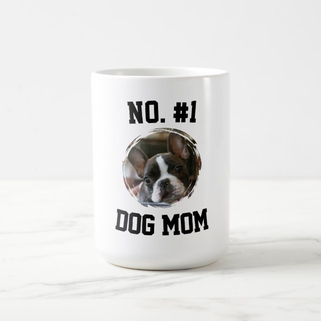 Mug Number 1 dog Mom Mum Mother's Day Pet Lovers (Centre)