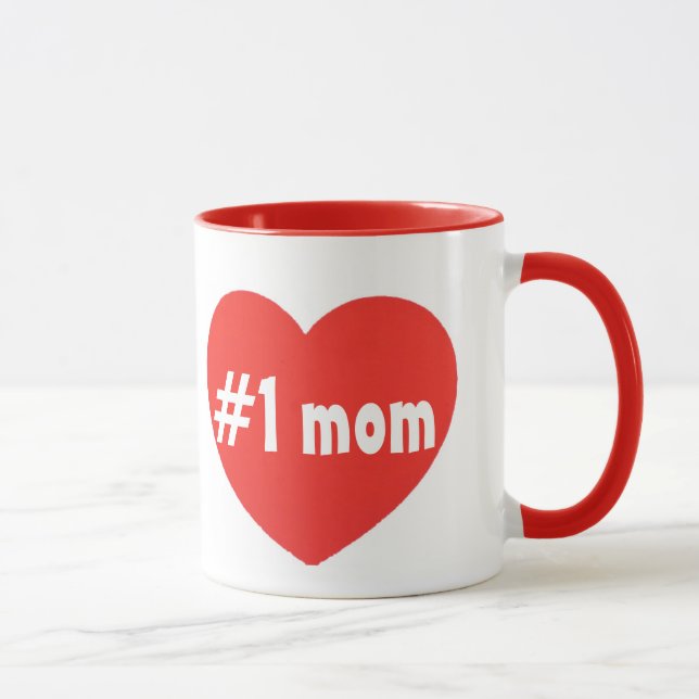 Mug number one mom beker (Droite)