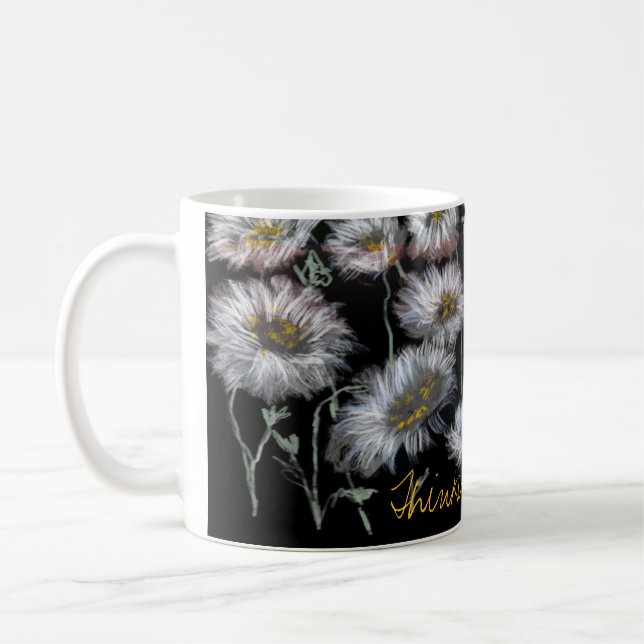 Mug Numériquement lunettes peintes avec facilité (Gauche)