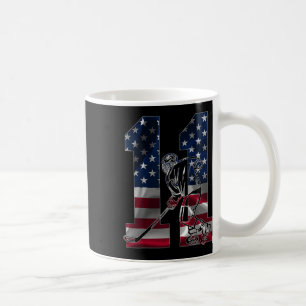 Mug Numéro 11 Ans Hockey sur glace 11e Anniversaire