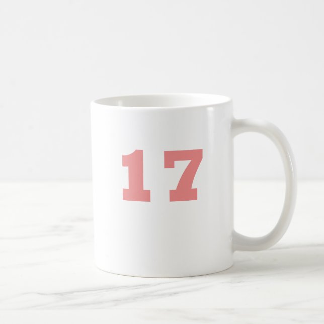 Mug Numéro 17 ! (Droite)