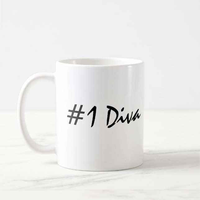 Mug Numéro 1 Diva (Gauche)