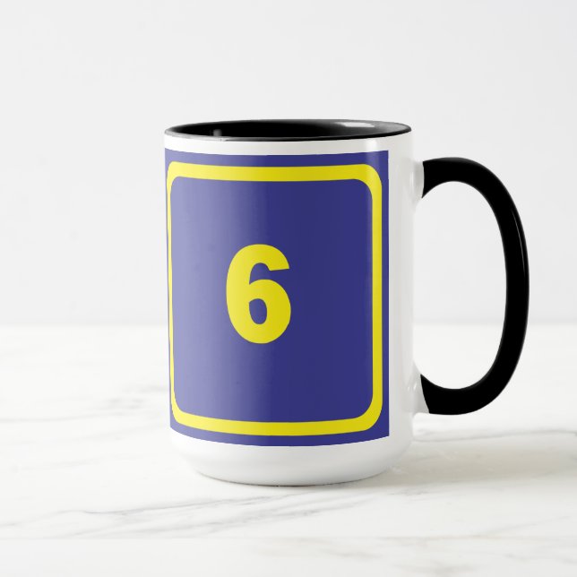 Mug Numéro 6 (Droite)