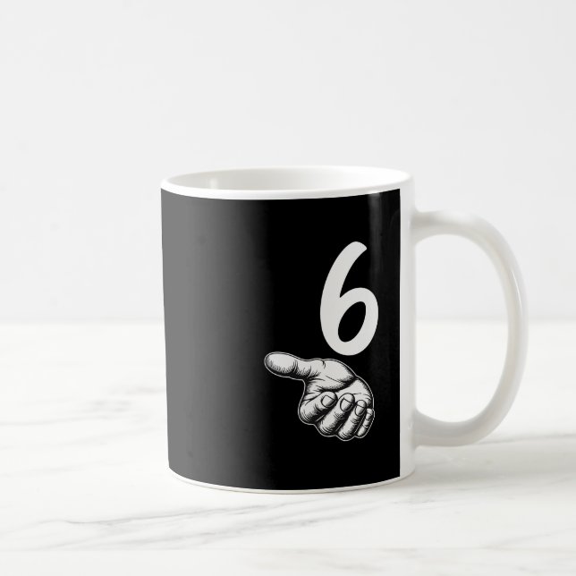 Mug Numéro 6 Duo correspondant 67 Mème Langage Générat (Droite)