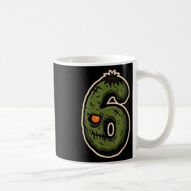 Mug Numéro 6 Monstre 67 Mème Couple Correspondant Hall (Droite)
