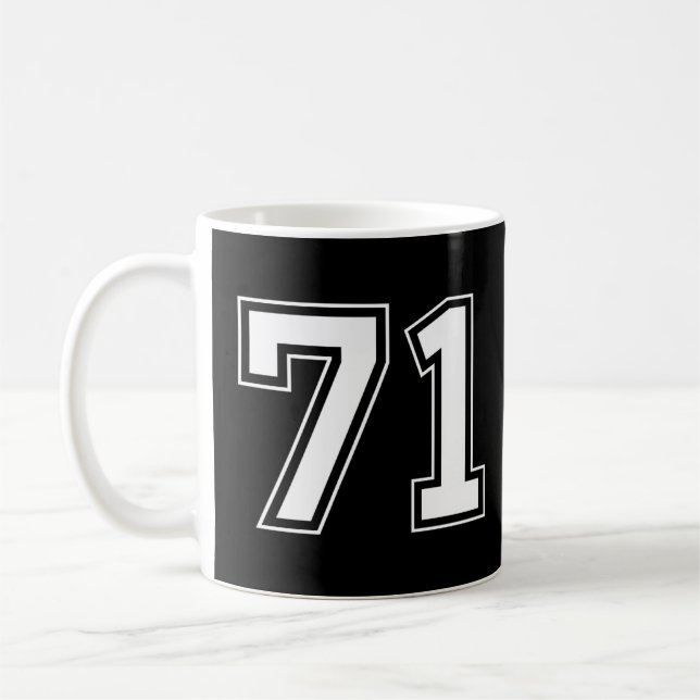 Mug Numéro 71 (Gauche)