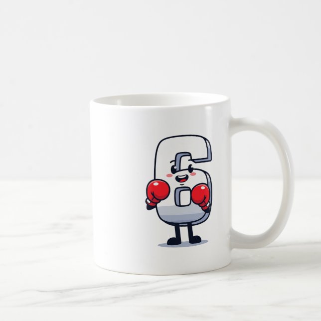 Mug Numéro 7 Correspondant 67 Mème Boxe Hommes Femmes  (Droite)