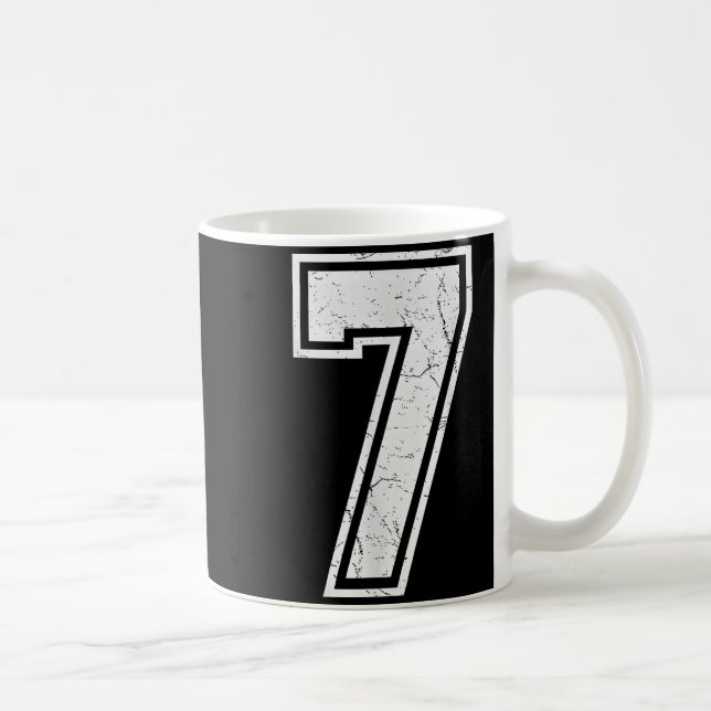 Mug Numéro 7 Costume de Meme Correspondant 67 Hommes F (Droite)
