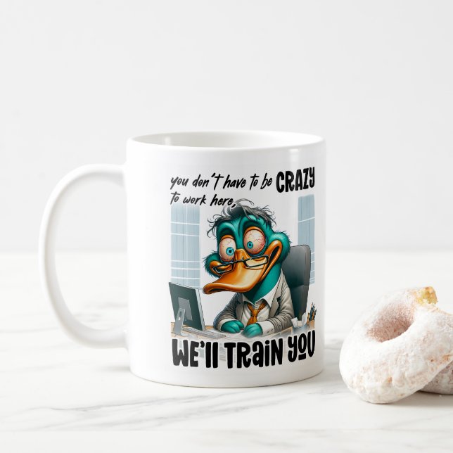 Mug Numéro de train (Avec donut)