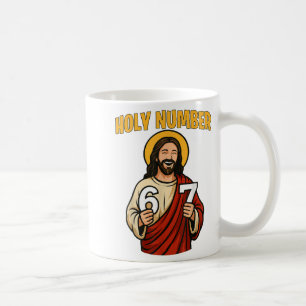 Mug Numéro saint 67 chrétien 6 7 Mème hommes femmes 