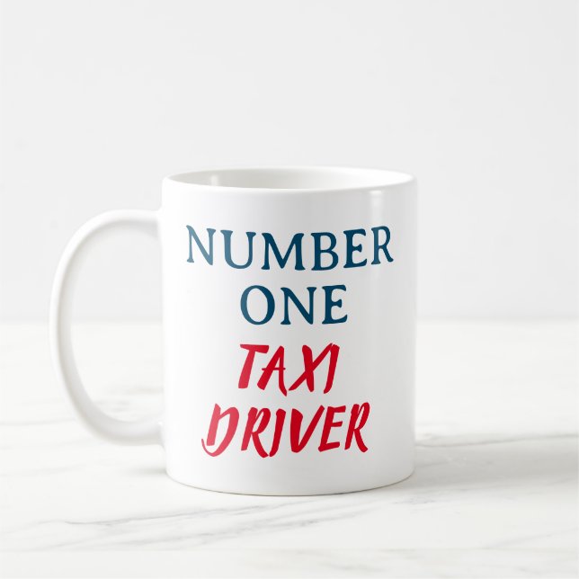 Mug Numéro un chauffeur de taxi (Gauche)