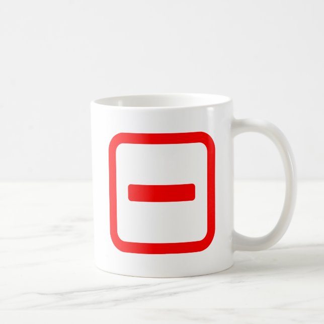 Mug Numéro Un Japonais 一 【Ichi】 Kanji (Droite)
