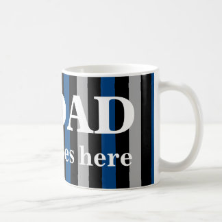 Mug Numéro un père avec son nom