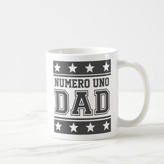 Mug Numero Uno Papa (Droite)