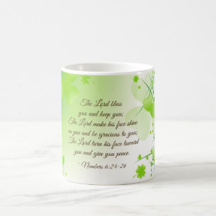 Mug Numéros 6 24-26 le seigneur Bless You Irish Design