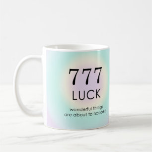 Mug Numéros d'ange Numérologie 777 Motivation de la ch