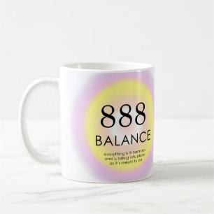 Mug Numéros d'ange Numérologie Signification 888 Bal