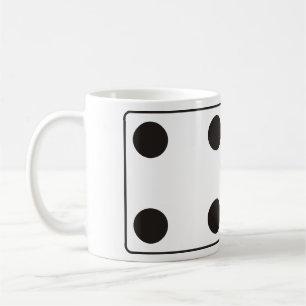 Mug Numéros DICE pips 4 & 3 + vos idées