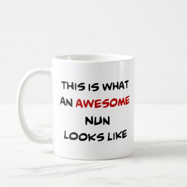 Mug nun, génial (Gauche)
