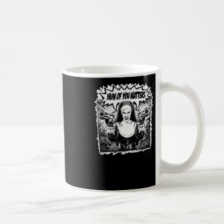 Mug Nun Of You' Funny Warrior Nun Sticker d'art comiqu
