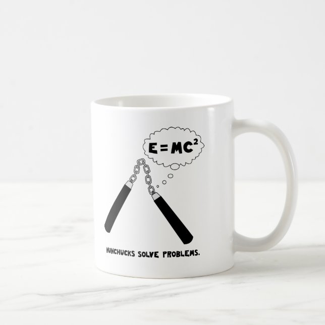 Mug Nunchucks résolvent des problèmes (Droite)
