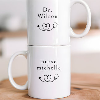 Mug Nurse Doctor | Custom Minimalist Healthcare Worker