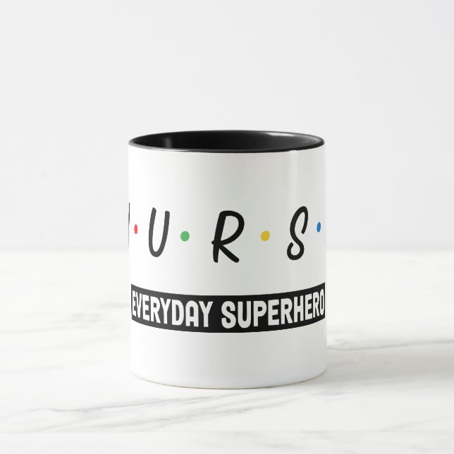 Mug Nurse Everyday Super héros (Centre)