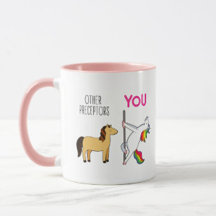 Mug Nurse Préceptor Funny Unicorn Café