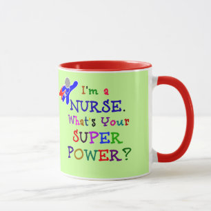 Mug Nurse Superhero