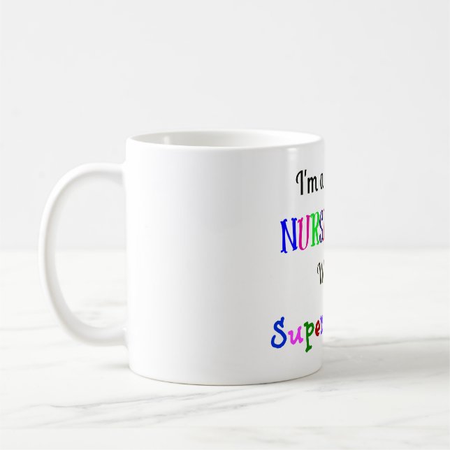 Mug Nurse Superhero (Gauche)
