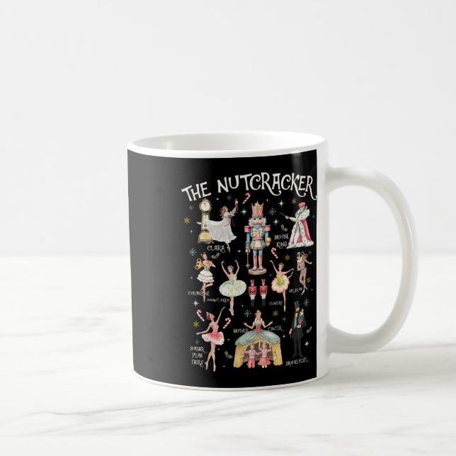 Mug Nutcracker Noël Noël Noël Famille Correspondant Py (Droite)