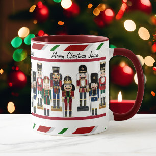 Mug Nutcracker Personnalisez Nom et voeux de Noël